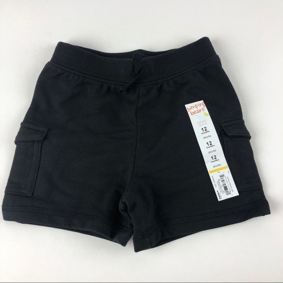Jumping Beans Boys Shorts, Black 12 Months - Picture 2 of 8